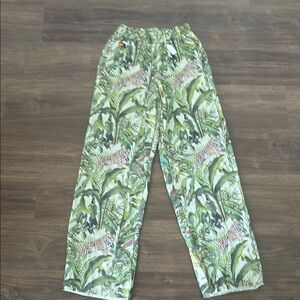 Aviator Nation Jungle Wide Leg Pocket Sweatpants - Sand